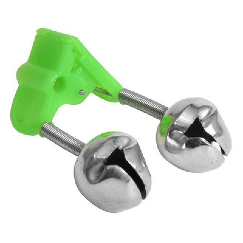 Powertech POWERTECH συναγερμός για καλάμι ψαρέματος FISH-0002, πράσινο, 5τμχ