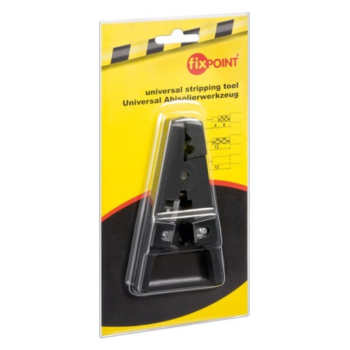 FIXPOINT FIXPOINT απογυμνωτής καλωδίων 11945, 3.2–9.5 mm, 4 λεπίδες, μαύρος