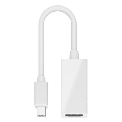 GOOBAY GOOBAY καλώδιο mini DisplayPort σε HDMI θηλυκό 51729, 0.15m, λευκό