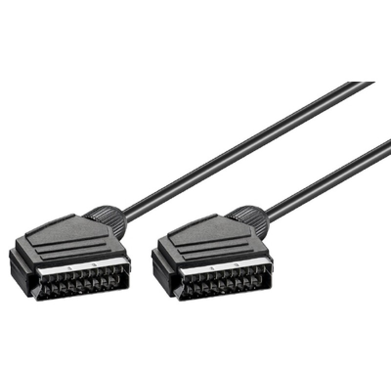 GOOBAY GOOBAY καλώδιο Scart 21pin σε Scart 21pin 11702, 1.5m, μαύρο