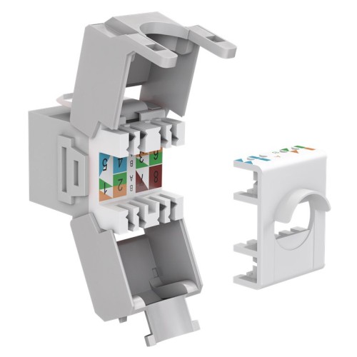 GOOBAY GOOBAY Keystone module RJ45 CAT 6A 90693, UTP, γκρι