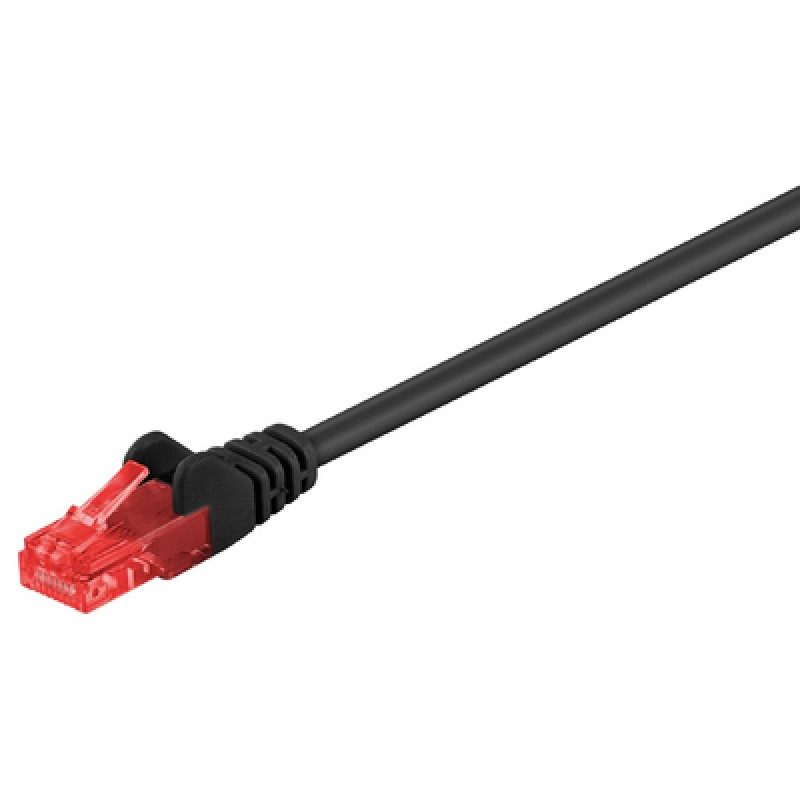 GOOBAY GΟOBAY καλώδιο δικτύου 68684, CAT 6 U/UTP, CCA, PVC, 5m, μαύρο