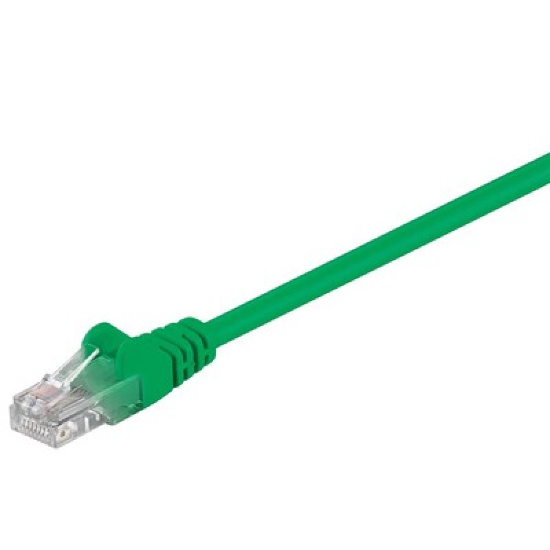 GOOBAY GΟOBAY καλώδιο δικτύου 68338, CAT 5e U/UTP, CCA, PVC, 0.5m, πράσινο