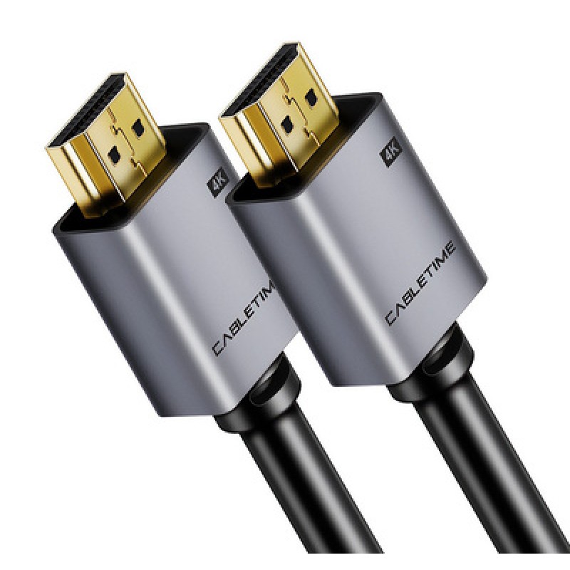 CABLETIME CABLETIME καλώδιο HDMI 2.0 CT-PHE2G, 4K/60Hz, 1m, μαύρο