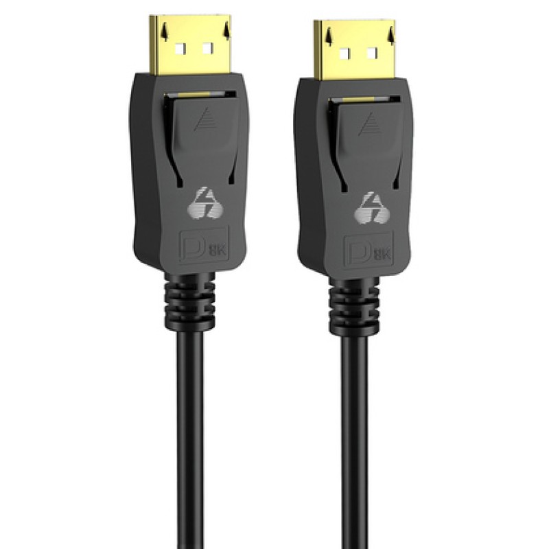 Powertech POWERTECH καλώδιο DisplayPort 1.4V CAB-DP052, copper, 8K/60Hz, 5m, μαύρο