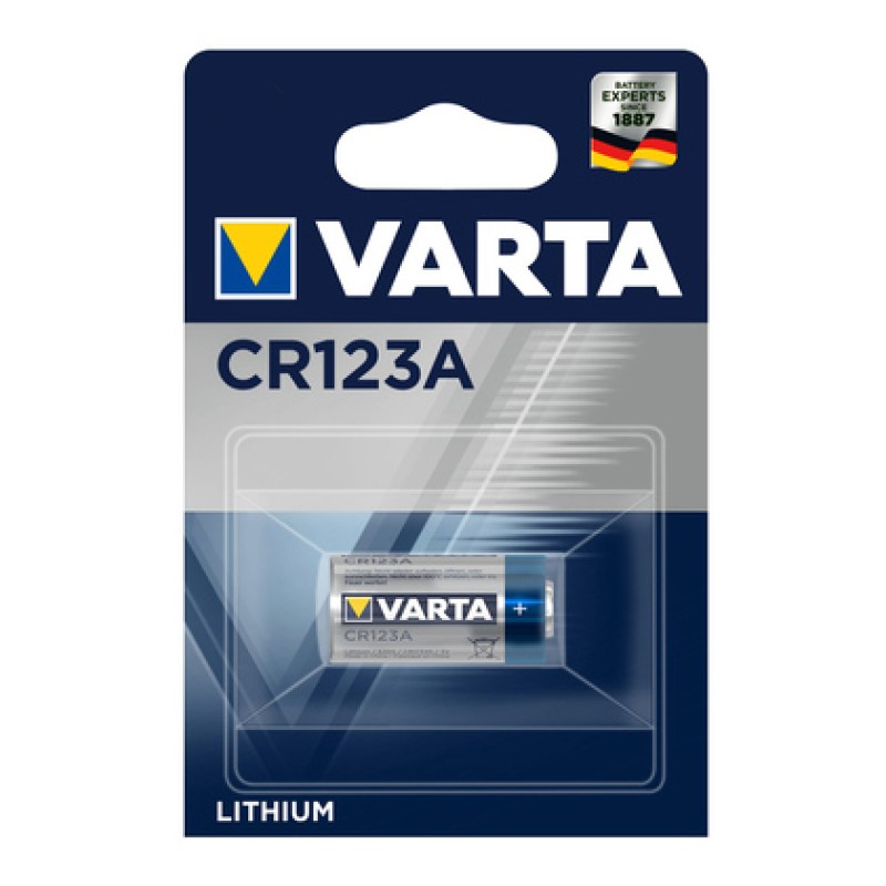Varta VARTA μπαταρία λιθίου CR123A, 3V, 1τμχ
