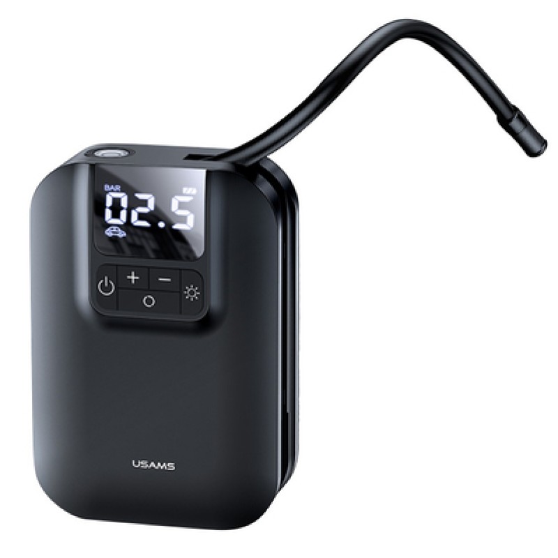 USAMS USAMS mini συμπιεστής αέρος αυτοκινήτου US-ZB215, μαύρος