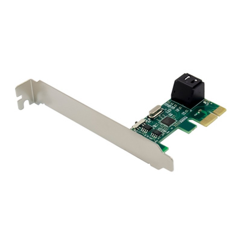 Powertech POWERTECH κάρτα επέκτασης PCIe σε 2x SATA 3.0 ST544, ASM1061