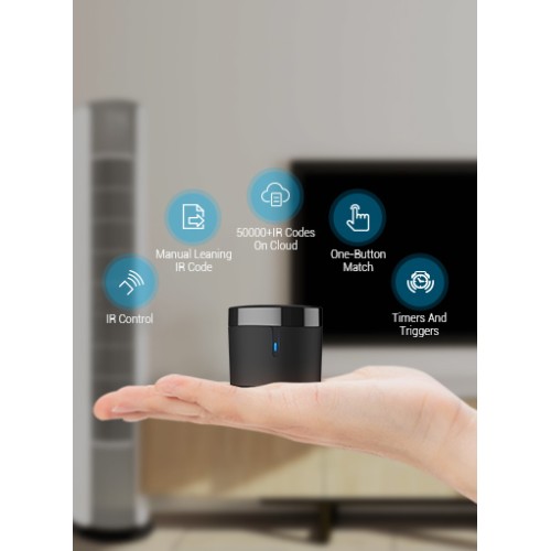 BROADLINK BROADLINK Σύστημα τηλεχειρισμού ηλεκτρικών συσκευών RM4-MINI