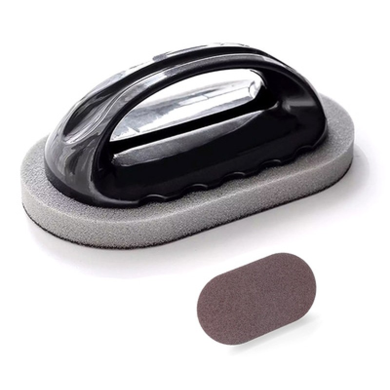 UNBRANDED Σφουγγάρι με λαβή HUH-0025, καφέ