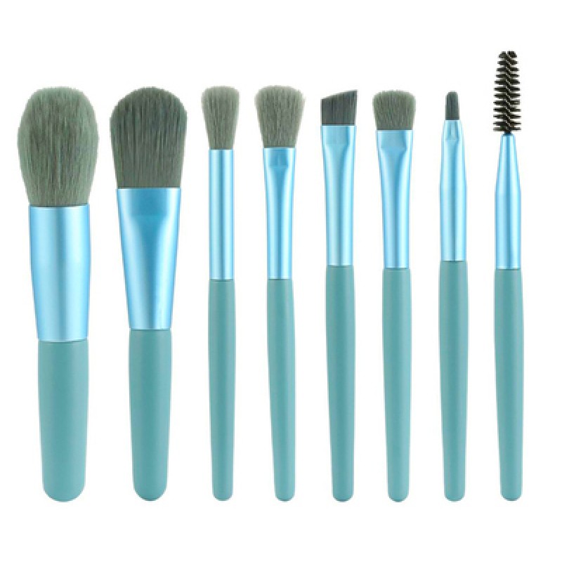 ROXXANI ROXXANI σετ πινέλων μακιγιάζ BTHU-0015, μπλε, 8τμχ