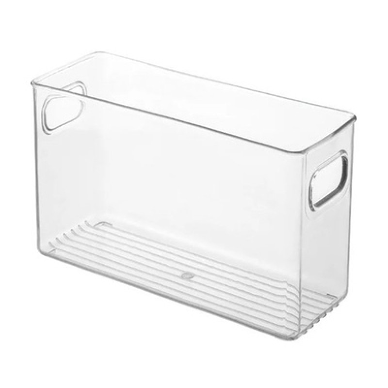 UNBRANDED Δοχείο οργάνωσης ψυγείου HUH-0032, 26 x 15.5 x 9cm, διάφανο