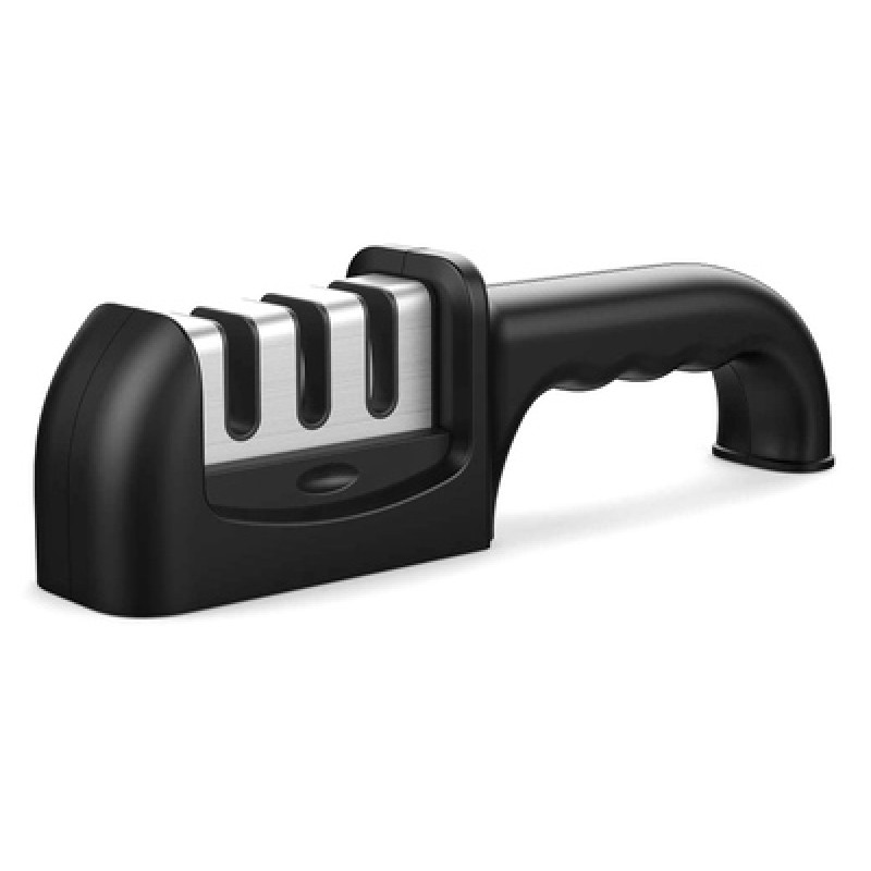 UNBRANDED Ακονιστήρι μαχαιριών H1902, 3 επιπέδων, μαύρο