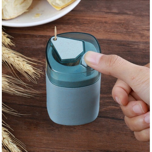 UNBRANDED Διανεμητής οδοντογλυφίδας HUH-0043, 9.5 x 5.5cm, μπλε