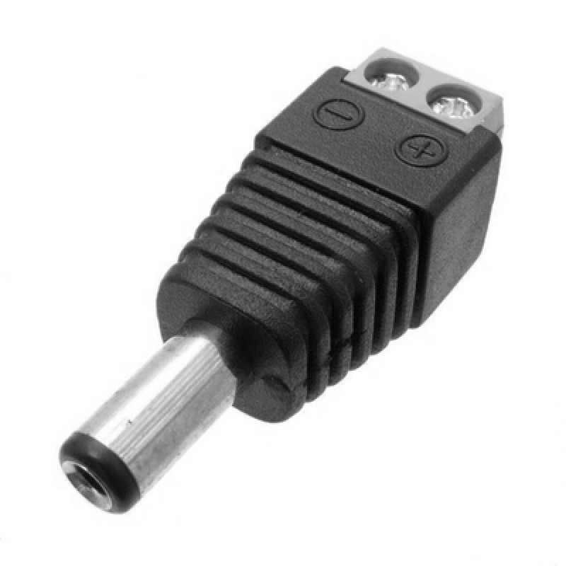 FOLKSAFE FOLKSAFE βύσμα τροφοδοσίας DC αρσενικό DCMC, 5.5x2.1mm, σε κλέμα, 5τμχ