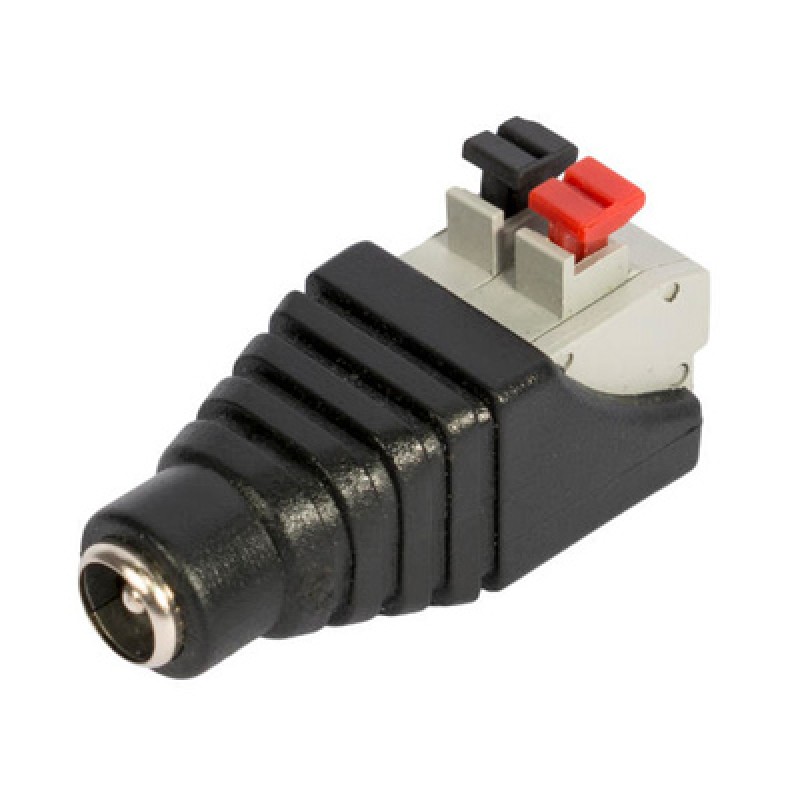 FOLKSAFE FOLKSAFE βύσμα τροφοδοσίας DC θηλυκό DCFCP, 5.5x2.1mm, push-pin, 5τμχ