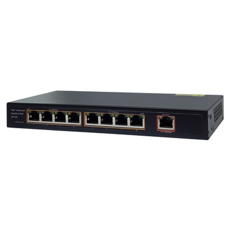 FOLKSAFE FOLKSAFE PoE Ethernet Switch FS-S1008EP-E, 8 Ports 10/100Mbps