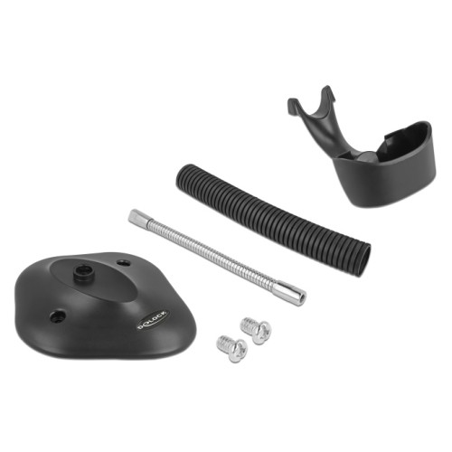 DELOCK DELOCK βάση για barcode scanner 90555, εύκαμπτη, μαύρη