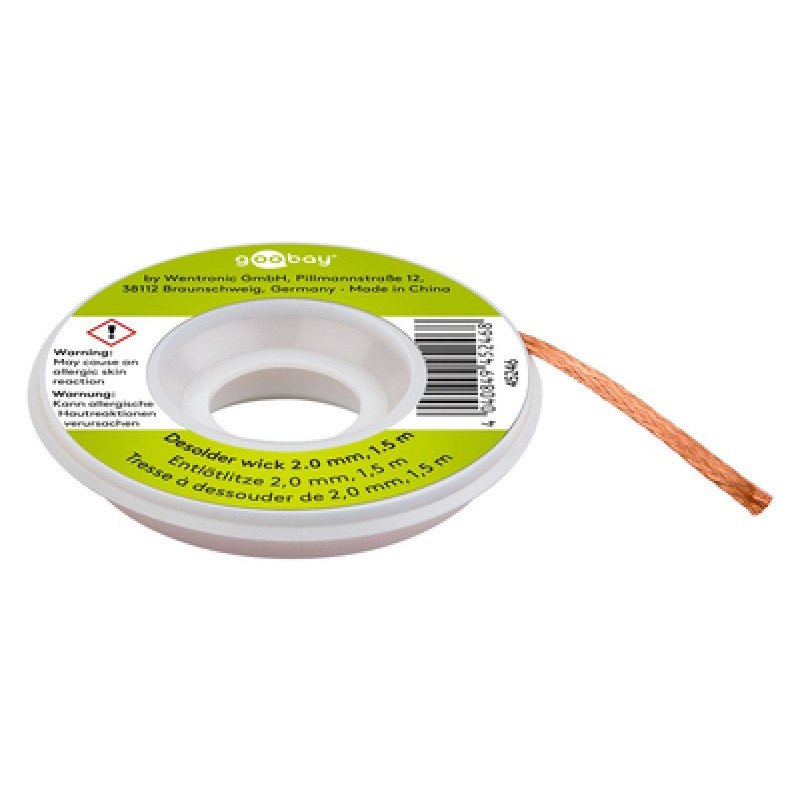 GOOBAY GOOBAY ταινία αποκόλλησης από χαλκό 45246, 2.0mm, 1.5m