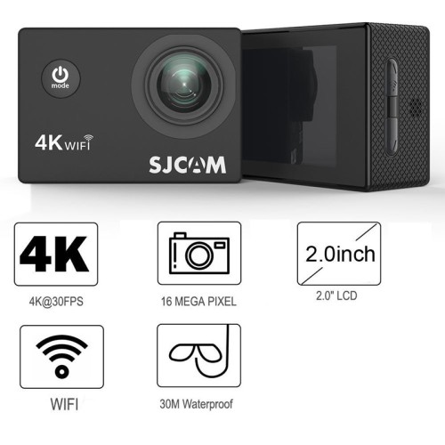 SJCAM SJCAM Action Cam SJ4000 Air, 4K, 16MP, WiFi, 2