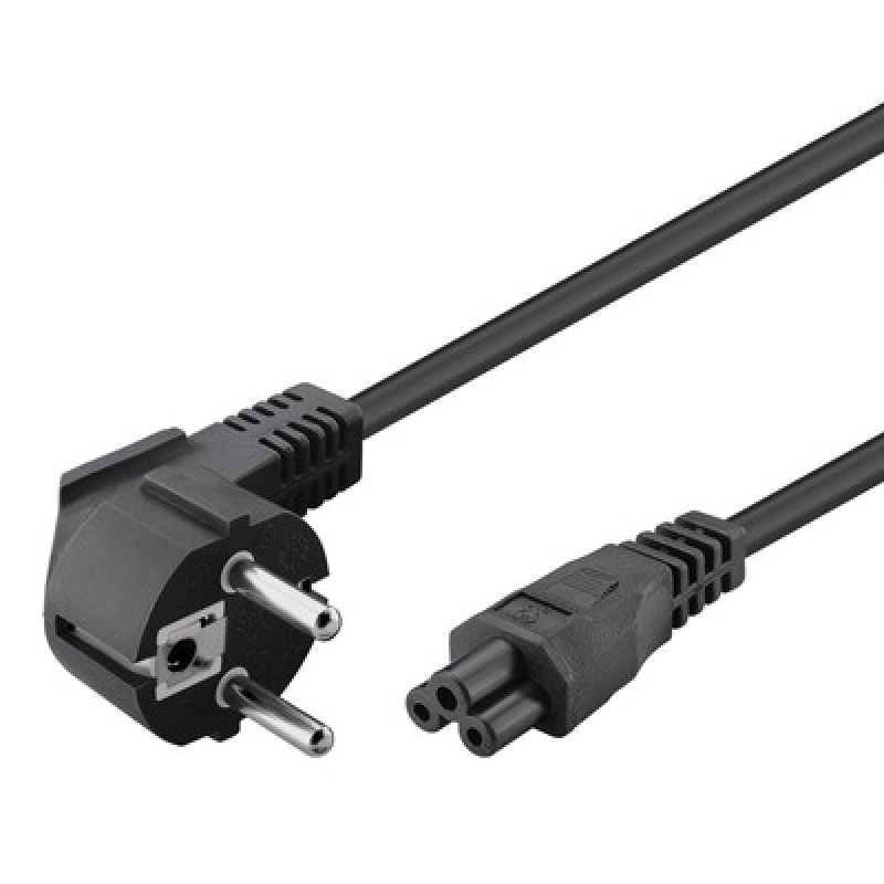 Powertech POWERTECH καλώδιο τροφοδοσίας CAB-P027, CCA, 3x 0.75mm, 1.5m, μαύρο