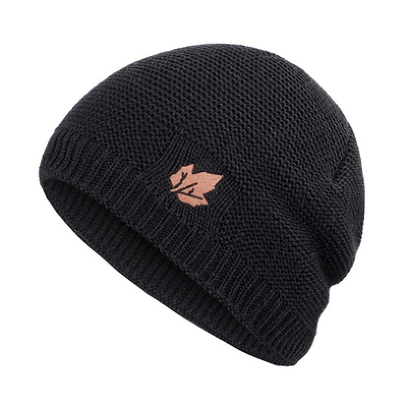 UNBRANDED Πλεκτός σκούφος beanie SHO-0004, unisex, μαύρος