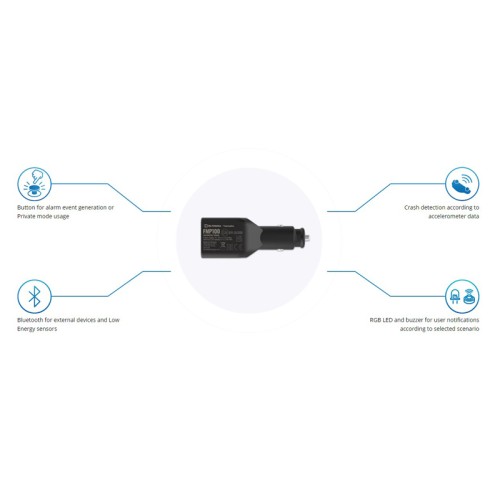 TELTONIKA TELTONIKA GPS tracker αυτοκινήτου FMP100UEC301, GSM/GPRS/GNSS, Bluetooth
