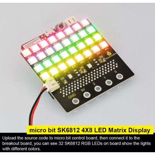 KEYESTUDIO KEYESTUDIO SK6812 4x8 LED dot matrix shield KS0315 για Micro:bit