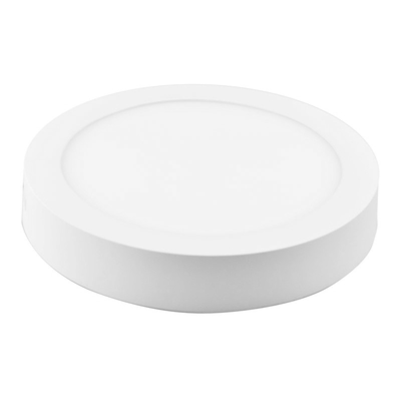 Powertech POWERTECH LED panel PAN-0002, 18W, Φ 22.5cm, 4000K, 1820lm, λευκό