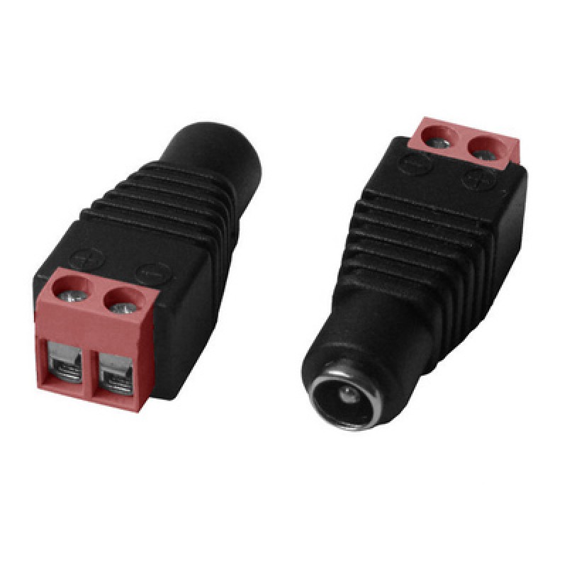 LONGSE LONGSE βύσμα τροφοδοσίας DC θηλυκό LS-HCON31, σε κλέμα, 5τμχ