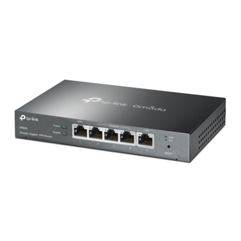 TP-Link TP-LINK Gigabit VPN router ER605, 5x Ethernet port, Ver 1.0