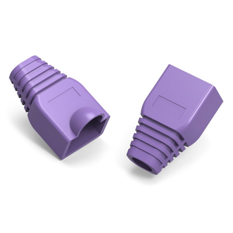 Powertech POWERTECH κάλυμμα για βύσμα δικτύου RJ45 CAB-N283, μωβ, 10τμχ