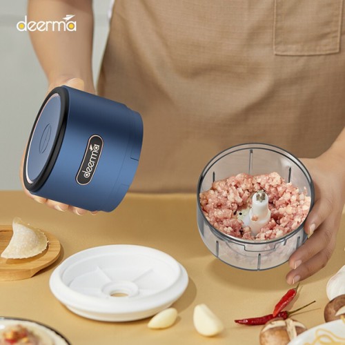 Deerma DEERMA πολυκόπτης JS100, επαναφορτιζόμενος , 150ml, 40W, 3 λεπίδες, μπλε