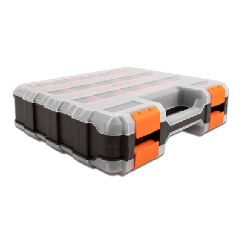 DELOCK DELOCK ταμπακιέρα 18417, 34 θέσεων, διπλή, 320x270x80mm, πλαστική, μαύρη