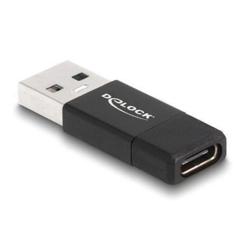 DELOCK DELOCK αντάπτορας USB 3.2 Gen 2 σε USB-C 60001, 10Gbps, μαύρος