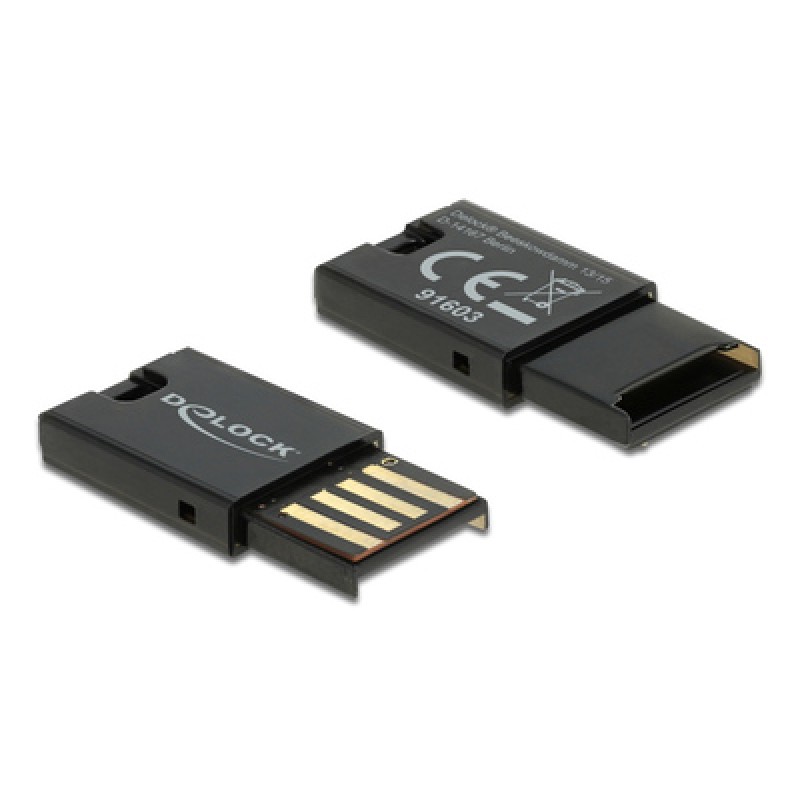 DELOCK DELOCK USB card reader 91603 για κάρτες μνήμης micro SD, μαύρο