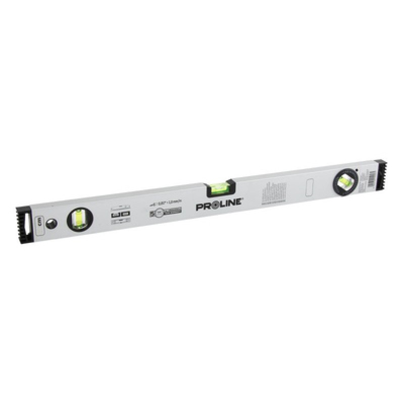 PROLINE PROLINE αλφάδι 15056 με 3 μάτια, αλουμινίου, μοιρογνωμόνιο, 60cm