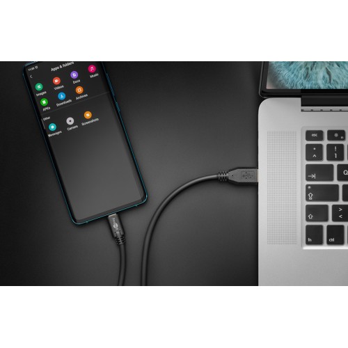 GOOBAY GOOBAY καλώδιο USB σε USB-C 73141, 15W, 5Gbps, 3m, μαύρο