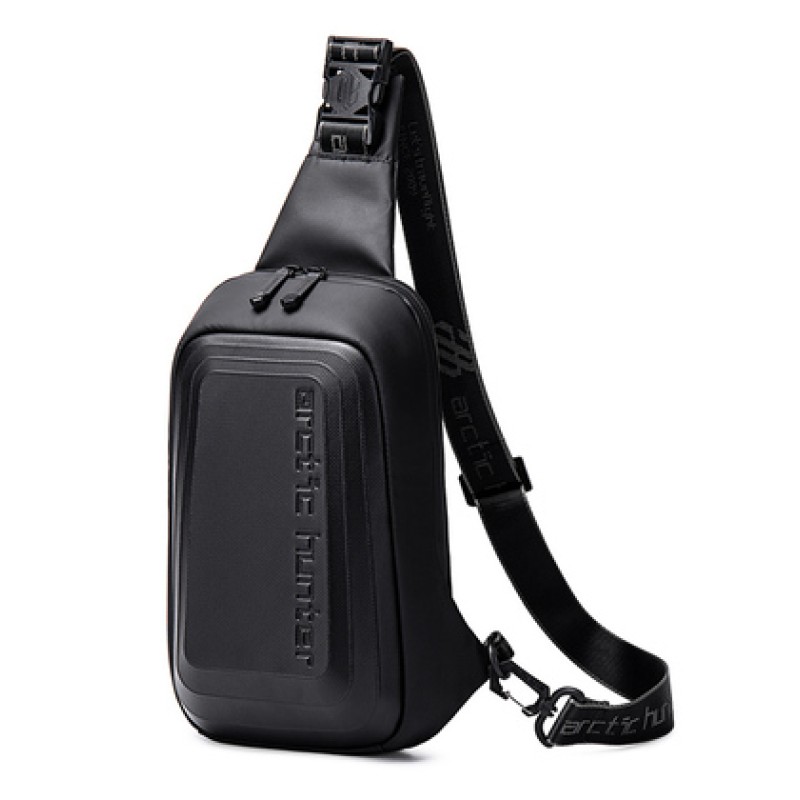 Arctic Hunter ARCTIC HUNTER τσάντα Crossbody XB00126, 5.4L, μαύρη