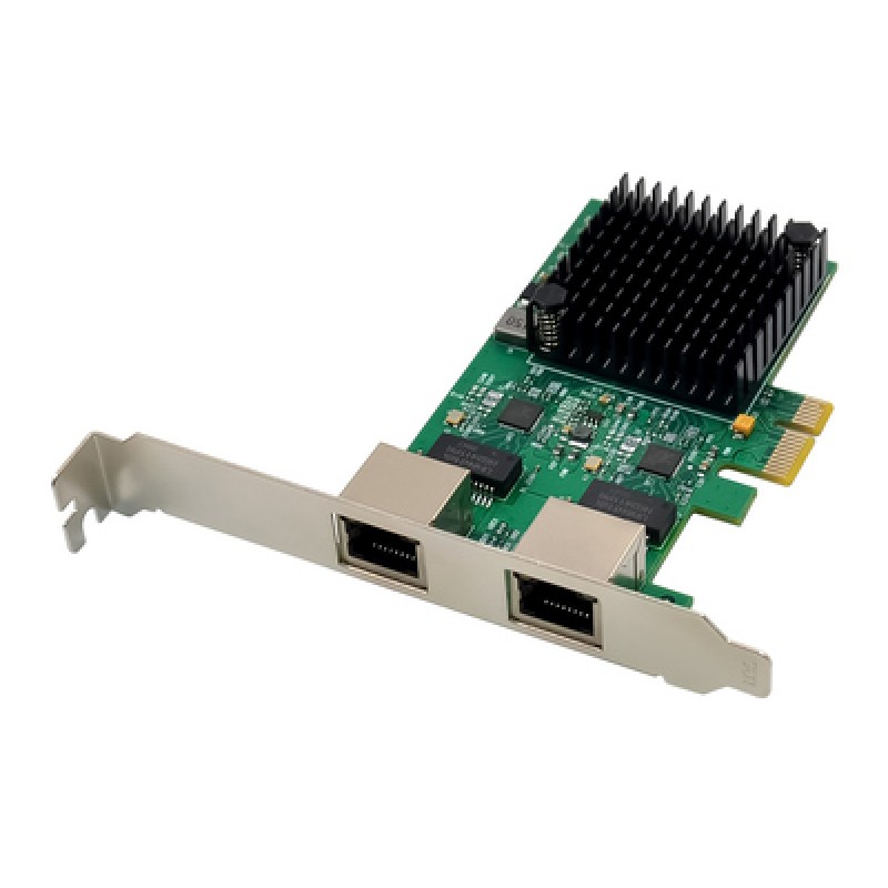 Powertech POWERTECH κάρτα επέκτασης PCIe σε 2x RJ45 2.5G ST7275, RTL8125B