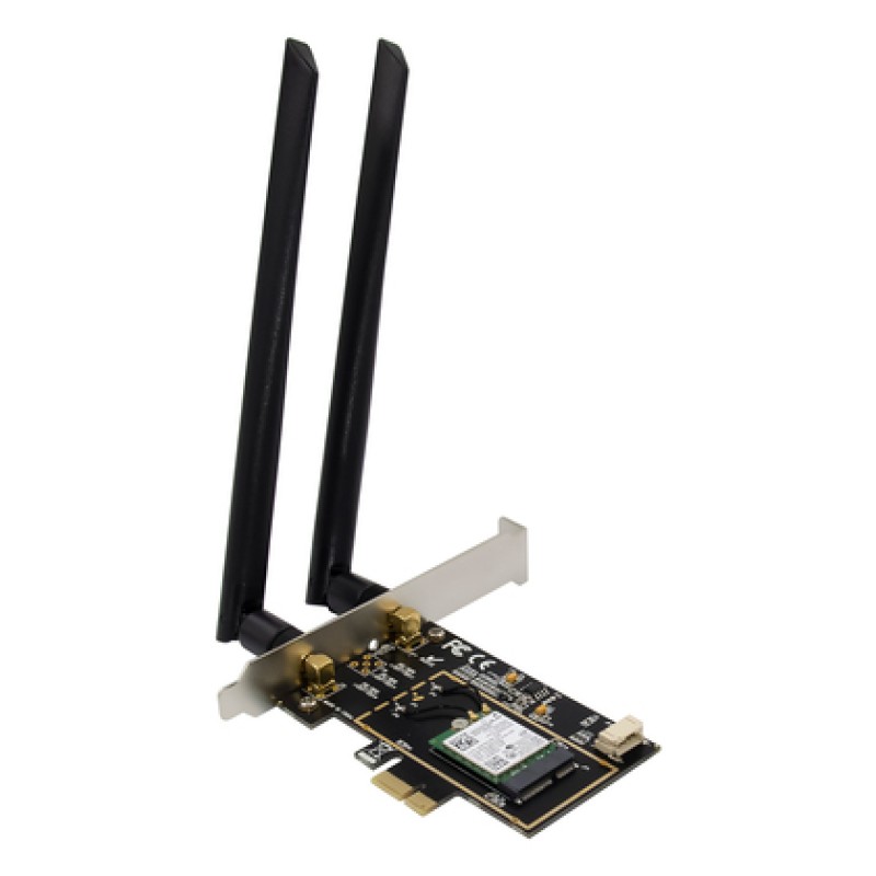 Powertech POWERTECH κάρτα επέκτασης PCIe ST718, AC7260 Dual-Band Wireless