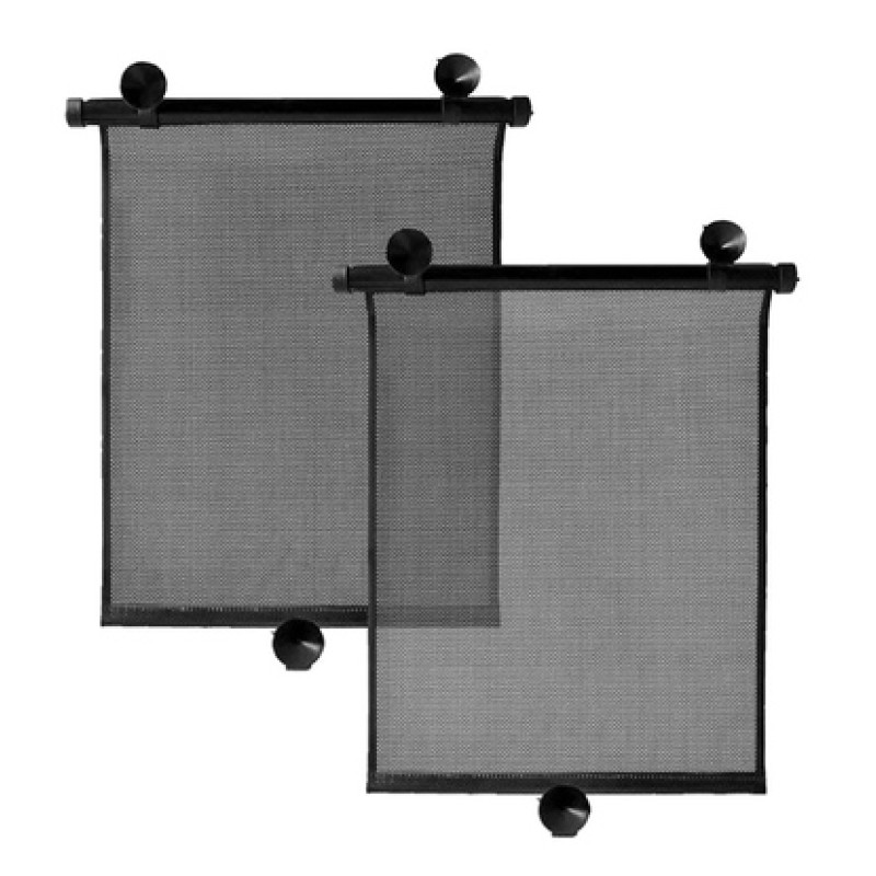 UNBRANDED Κουρτίνα αυτοκινήτου AG145, για πλαϊνό τζάμι, 45cm, 2τμχ