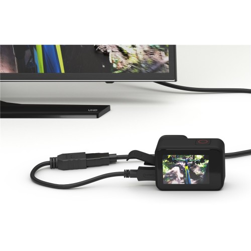 GOOBAY GOOBAY καλώδιο micro HDMI σε HDMI 58683, 4K/60Hz, 0.15m, μαύρο