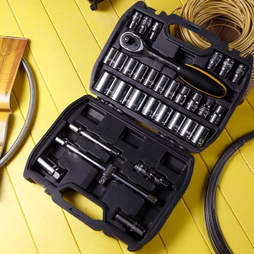 DELI DELI σετ καστάνια με καρυδάκια DL1032, με θήκη, 1/2