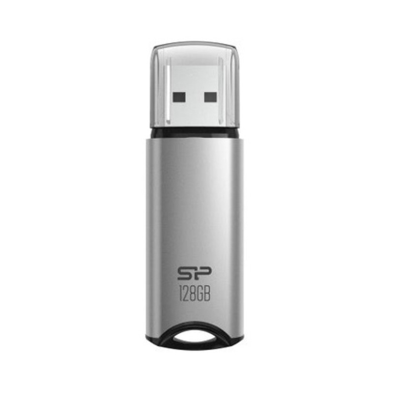 SILICON POWER SILICON POWER USB Flash Drive Marvel M02, 128GB, USB 3.2, γκρι
