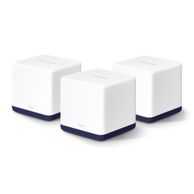 MERCUSYS MERCUSYS Mesh Wi-Fi System Halo H50G, 1.9Gbps Dual Band, 3τμχ, Ver. 1.0