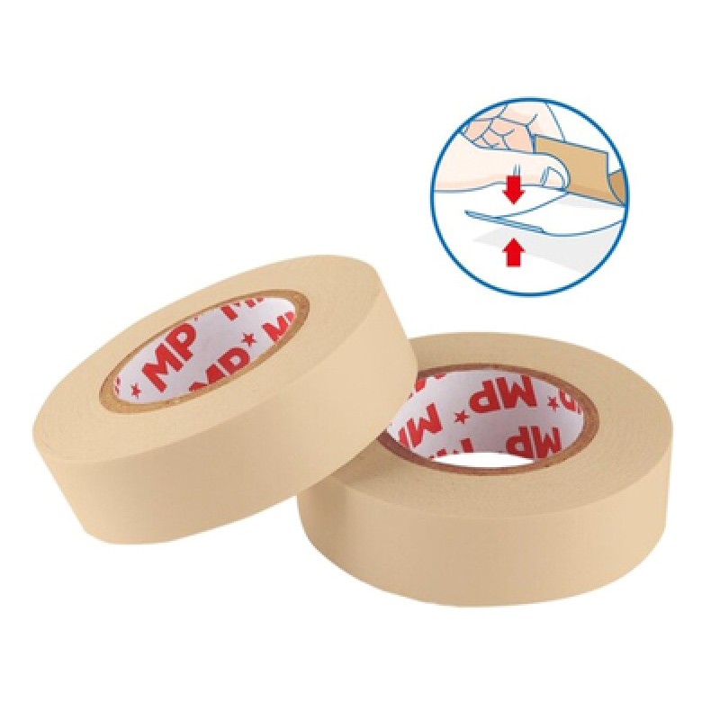MP MP κολλητική ταινία διπλής όψεως PA512-02, 19mm, 15m, μπεζ, 2τμχ