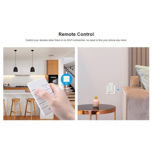 SONOFF SONOFF remote controller RM433R2, 433MHz, λευκό