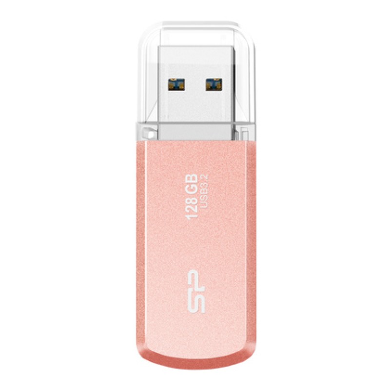SILICON POWER SILICON POWER USB Flash Drive Helios 202, 128GB, USB 3.2, ροζ χρυσό