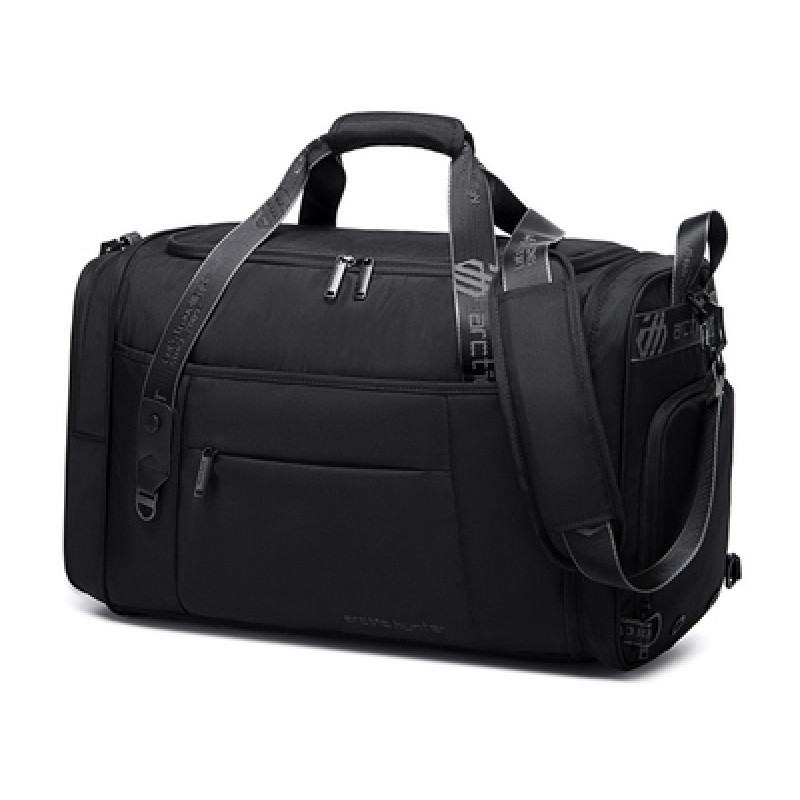 Arctic Hunter ARCTIC HUNTER τσάντα ταξιδίου LX00021, πτυσσόμενη, 30L, μαύρη